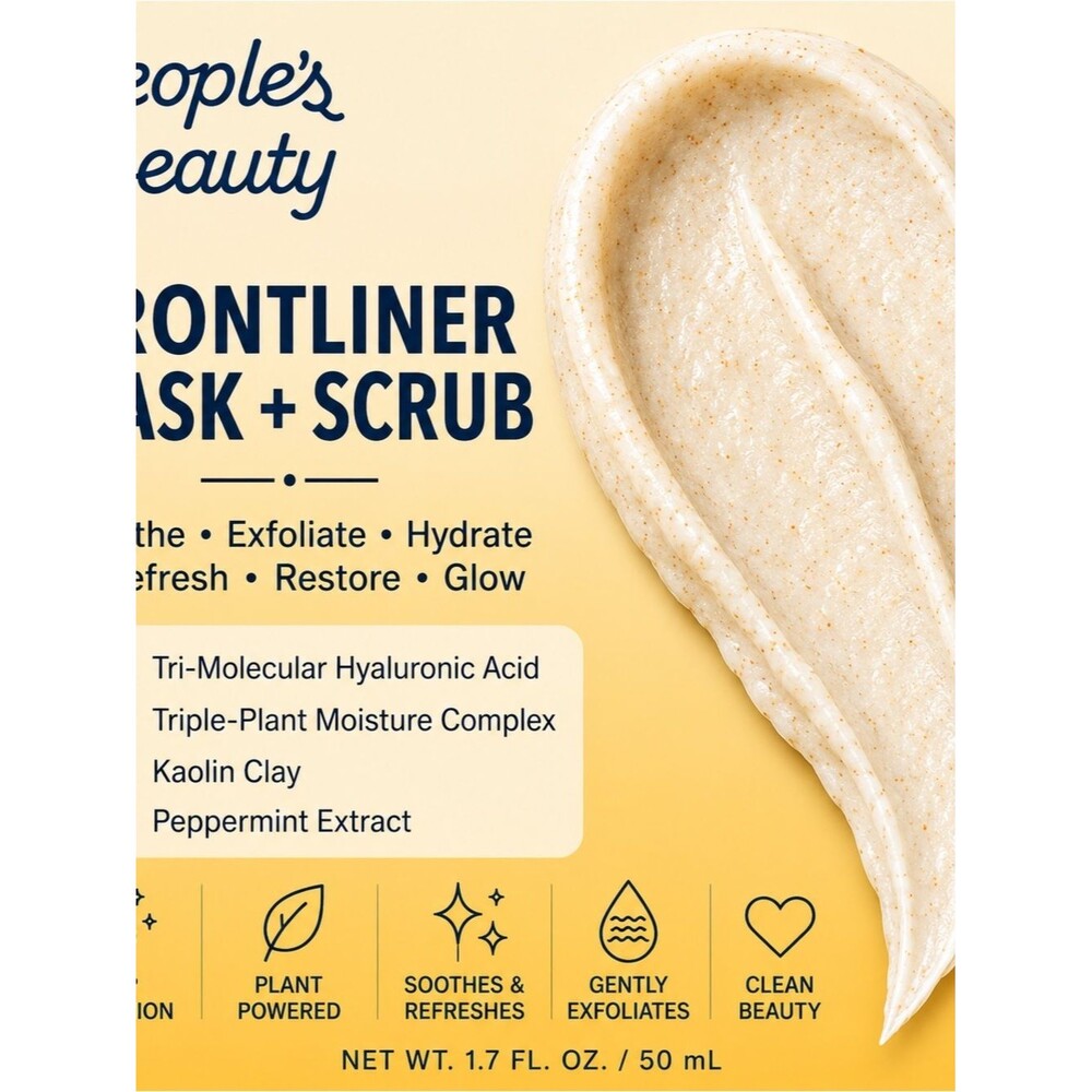 People’s Beauty Frontliner Mask + Scrub - Picture 3 of 3